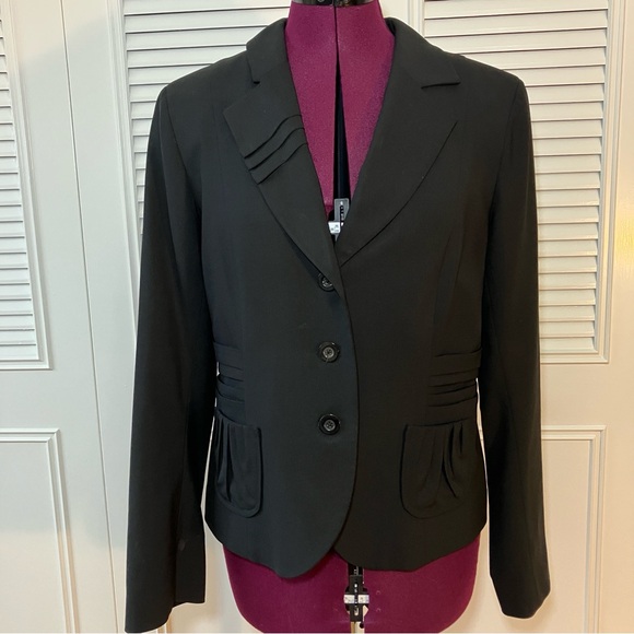 Irene Van Ryb Black Blazer Excellent Condition size 42 Medium - Picture 3 of 15